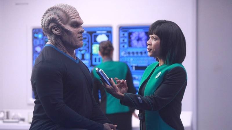 Bortus after his near-death experience.